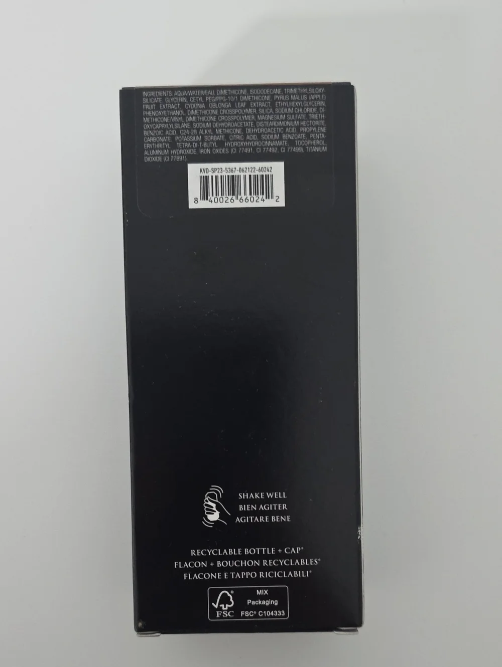 KVD Good Apple Full-Coverage Serum Foundation - Tan 076 | New In Box